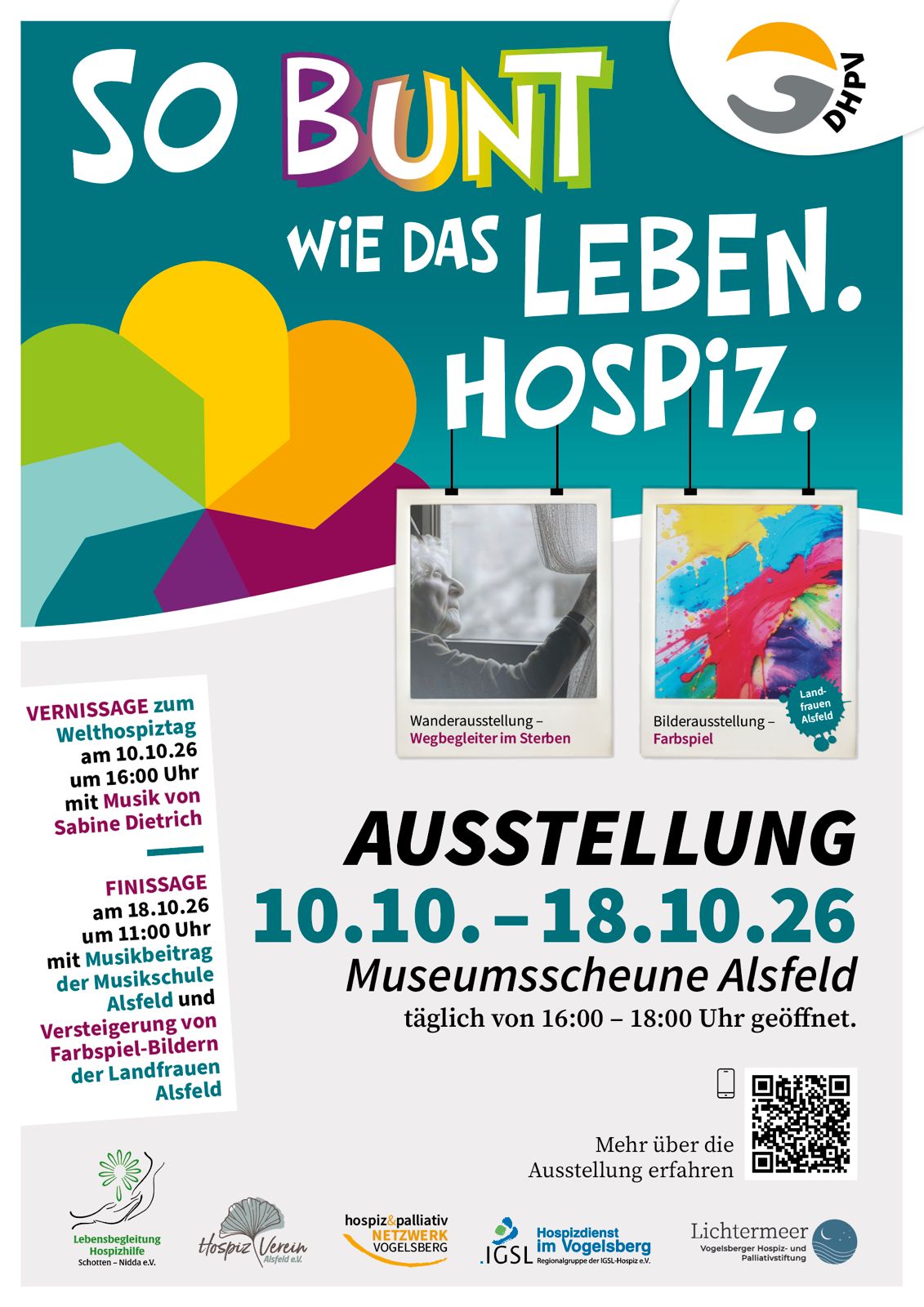 So bunt wie das Leben. Hospiz.